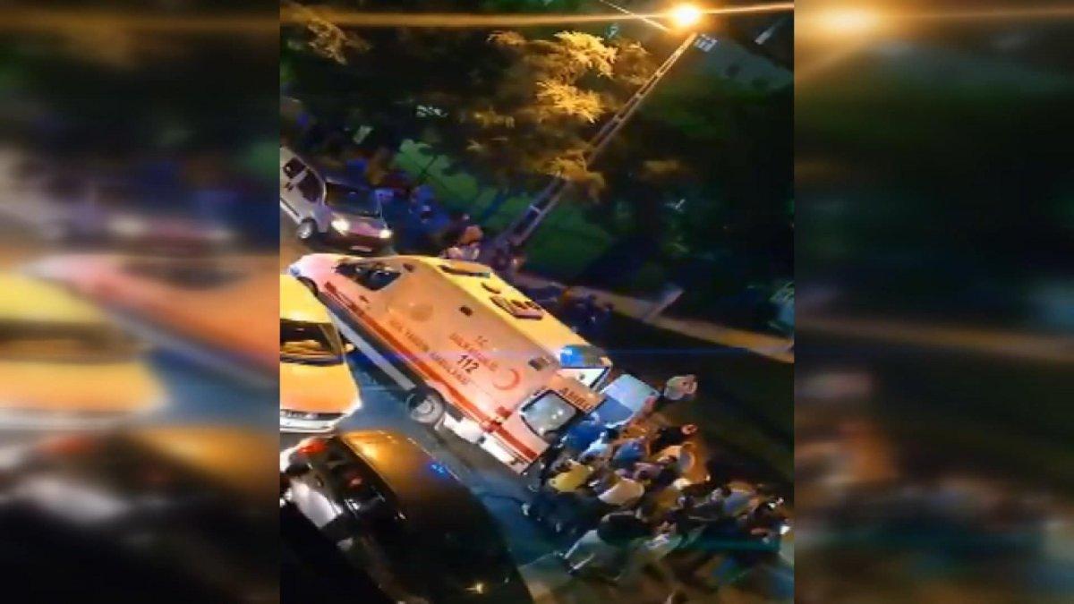 Küçükçekmece'de silahlı saldırı: 1 yaralı