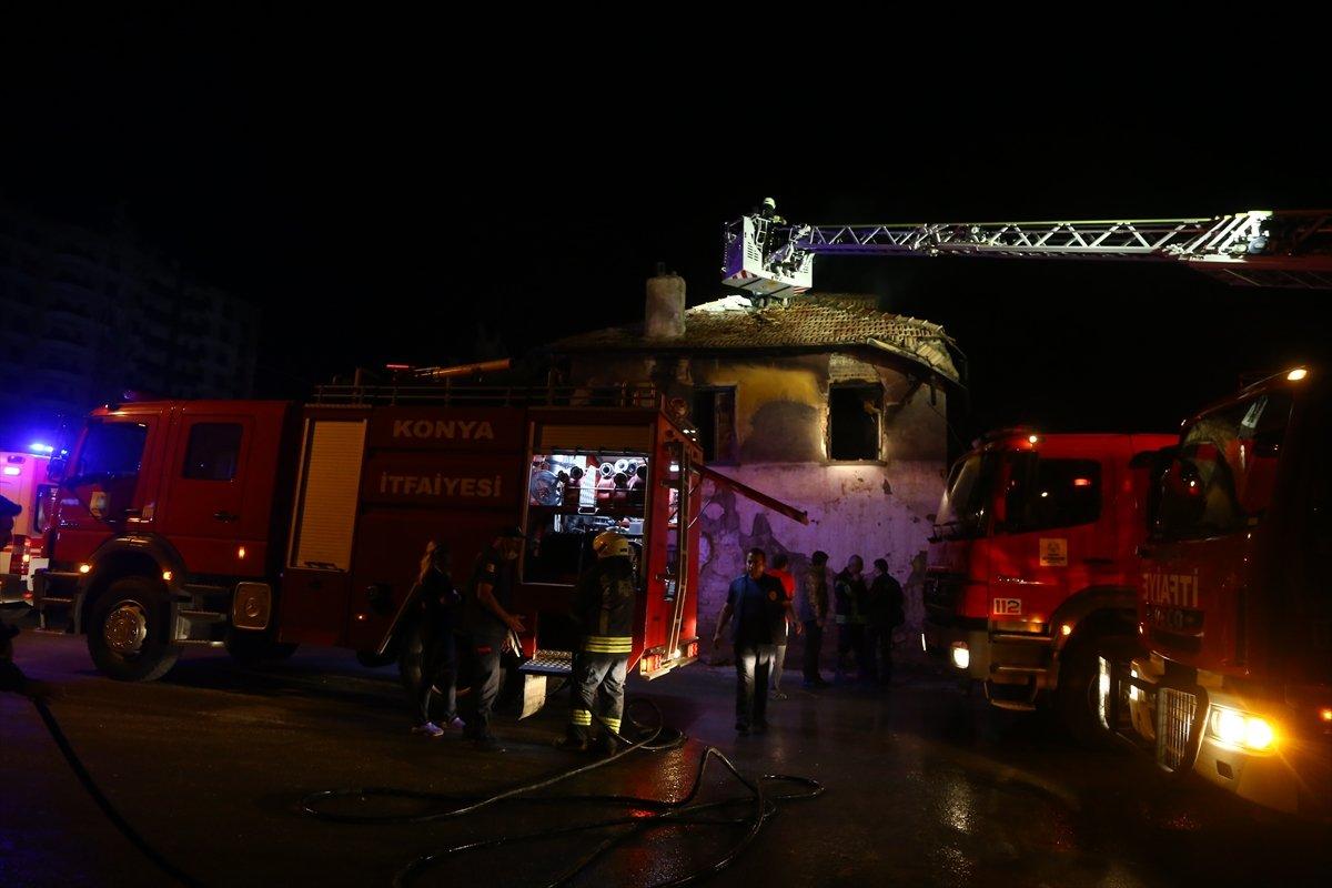 Konya'da Suriyeli ailenin kaldığı evdeki yangında 3 çocuk öldü