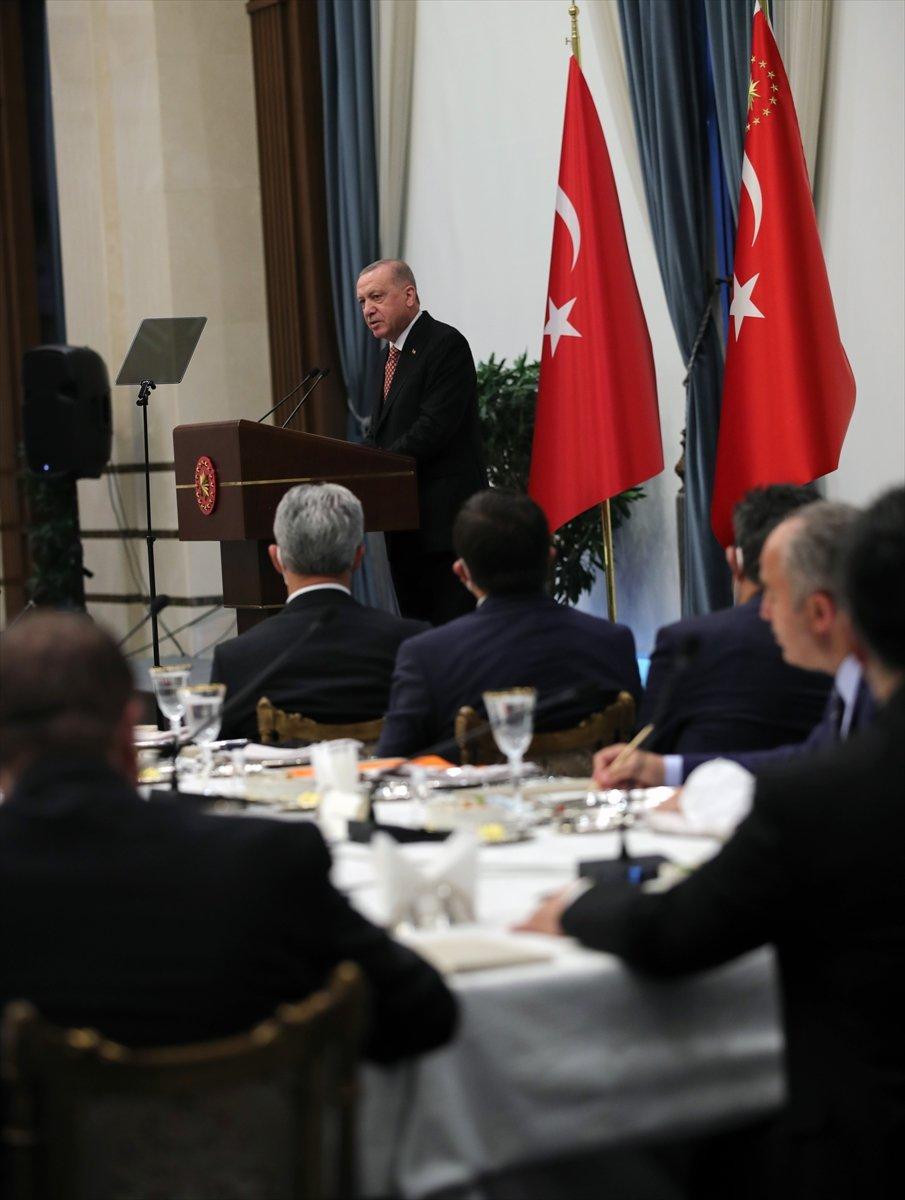 Cumhurbaşkanı Erdoğan AK Partili belediye başkanlarına hitap etti