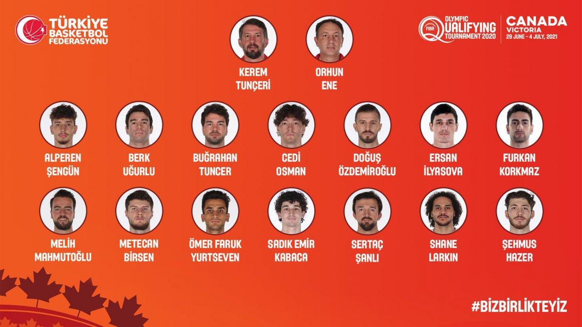 12 Dev Adam'ın Olimpiyat Elemeleri kadrosu belli oldu