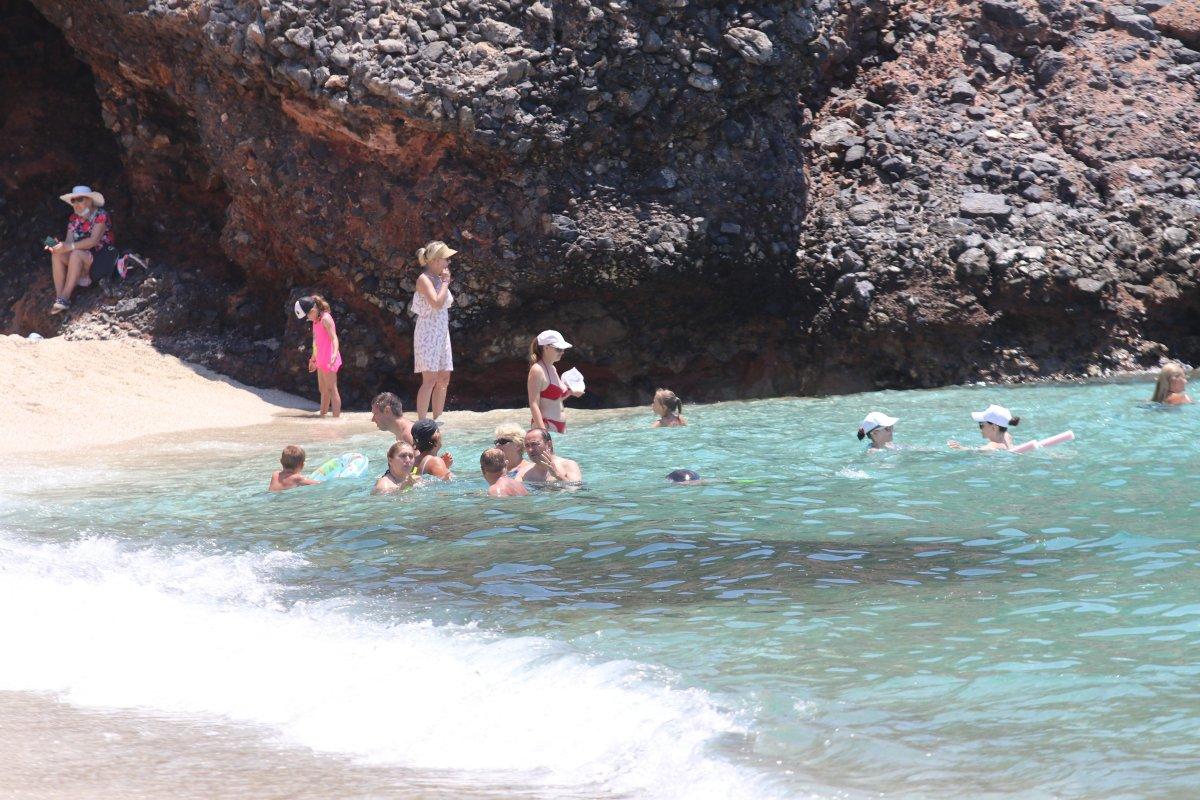 Antalya plajları normale döndü