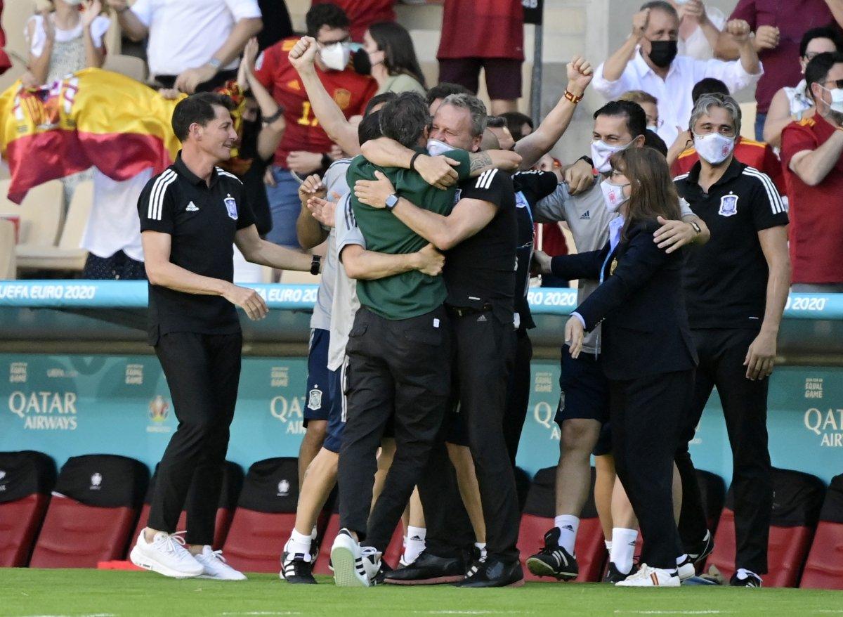 İspanya, Slovakya'yı 5 golle mağlup etti