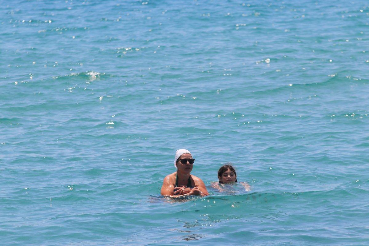 Antalya plajları normale döndü