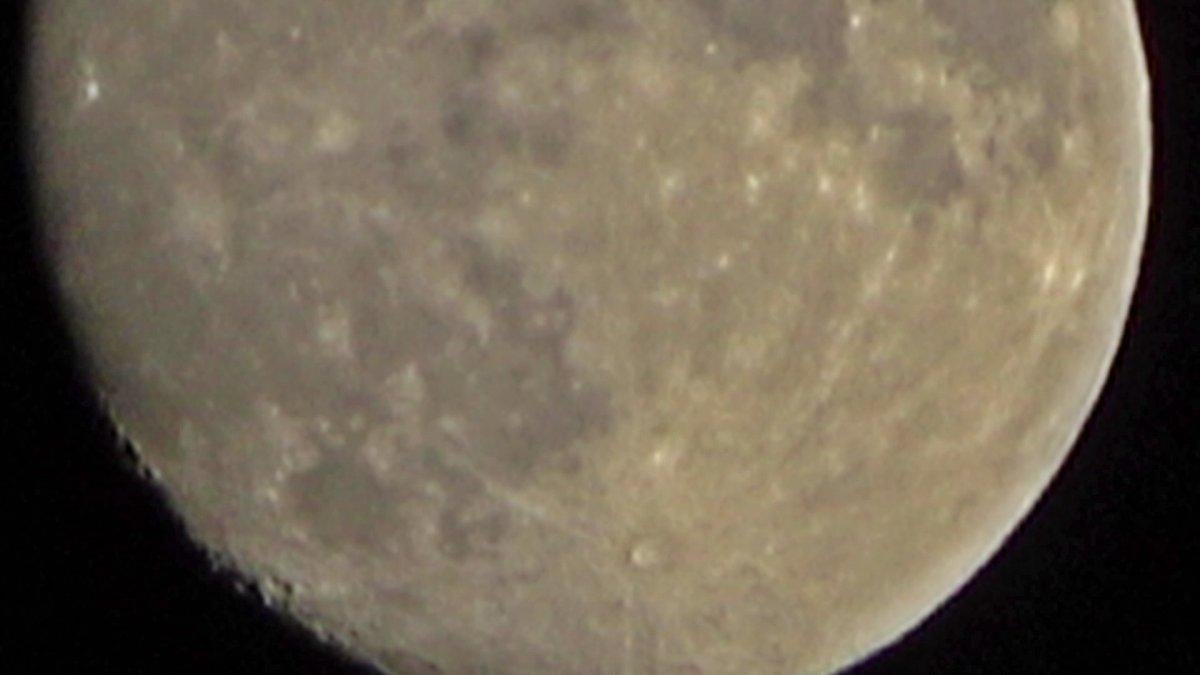 Dolunay, Hakkari'den görüntülendi