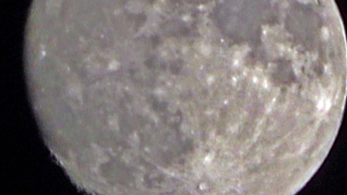 Dolunay, Hakkari'den görüntülendi