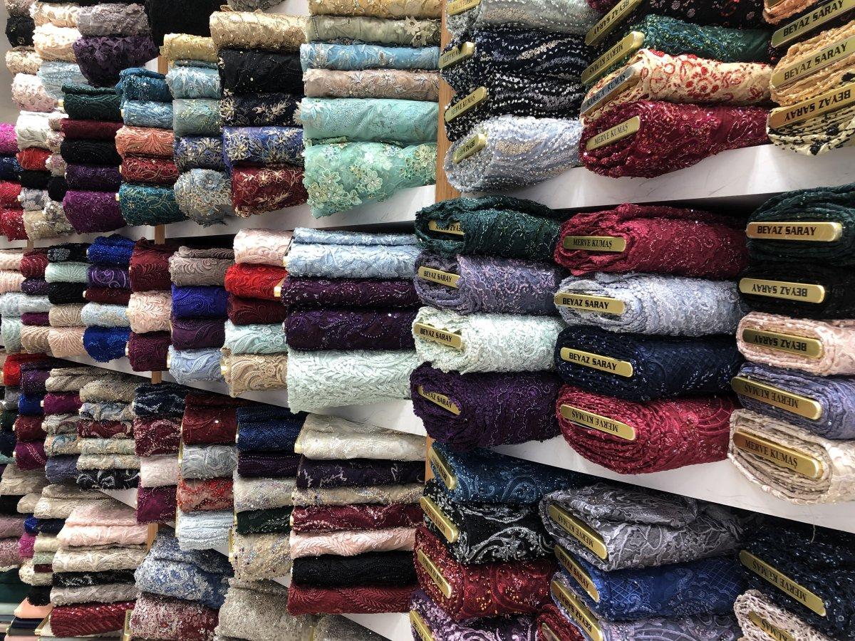 Kumaşçılarda yoğunluk başladı