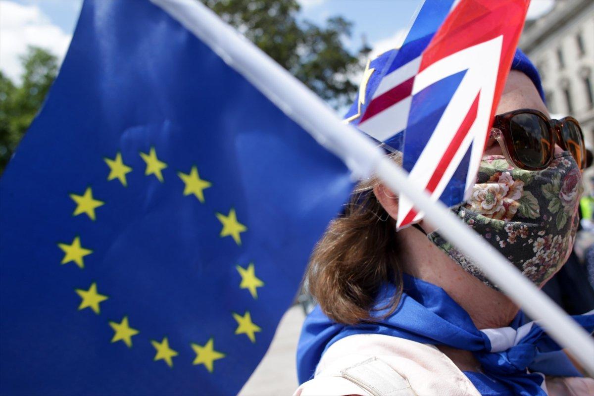 Brexit karşıtları, Londra'da toplandı