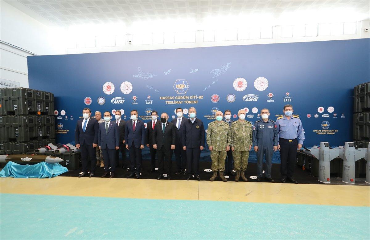 Hassas Güdüm Kiti-82 için teslimat töreni