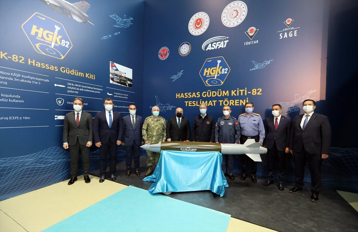 Hassas Güdüm Kiti-82 için teslimat töreni