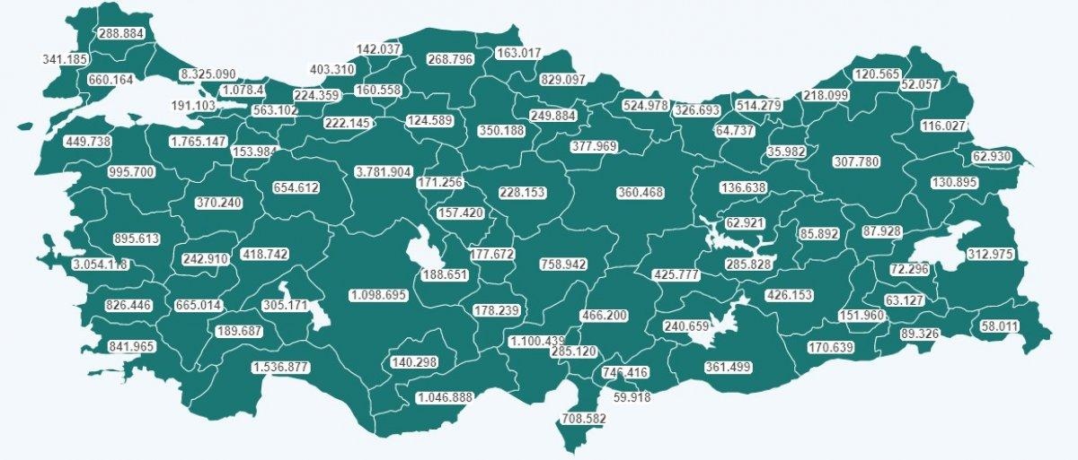 Aşılamada sayı 45 milyonu aştı