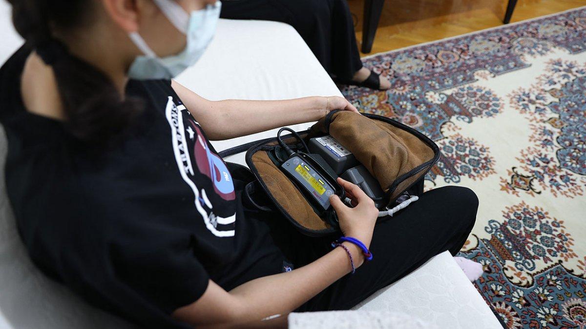 İzmir'de 9 yıldır yapay kalple yaşıyor