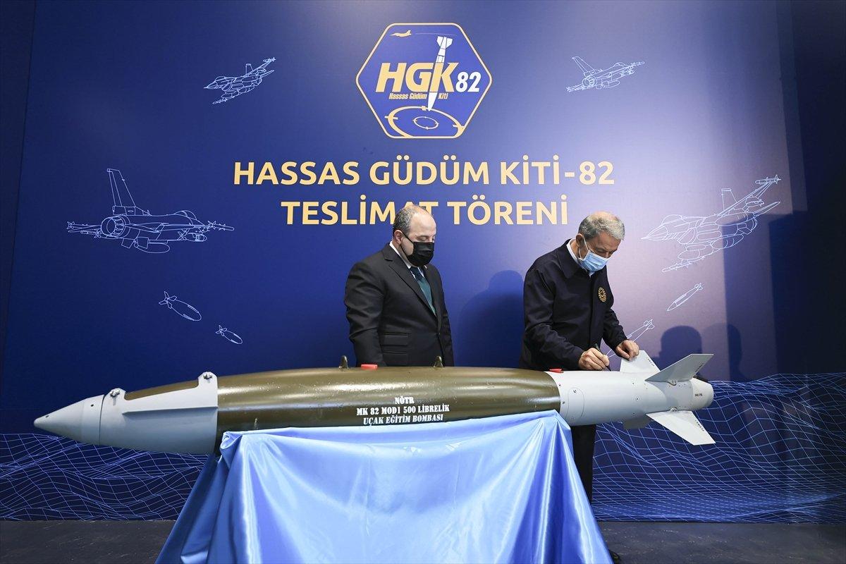 Hassas Güdüm Kiti-82 için teslimat töreni