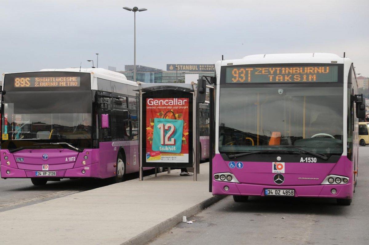İBB'nin toplu taşımaya zam teklifi reddedildi
