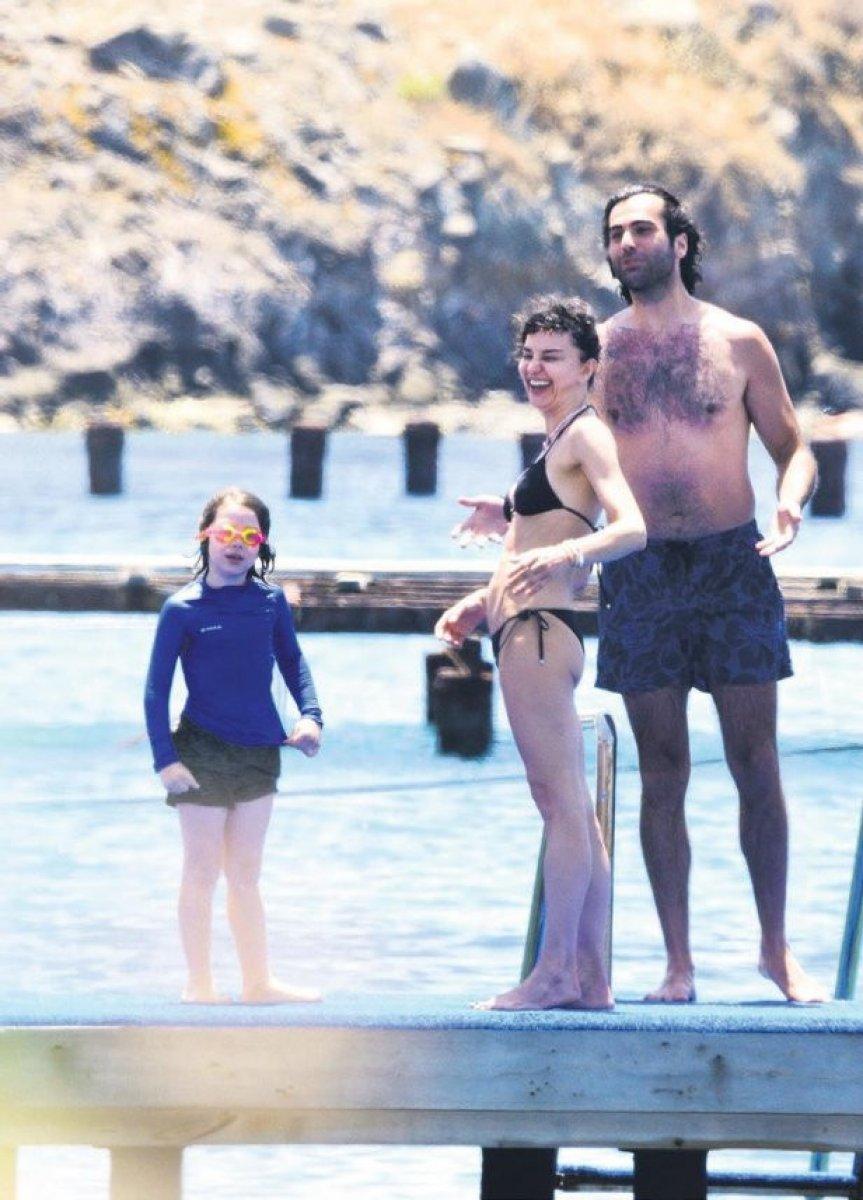 Hande Ataizi, sevgilisiyle tatilde