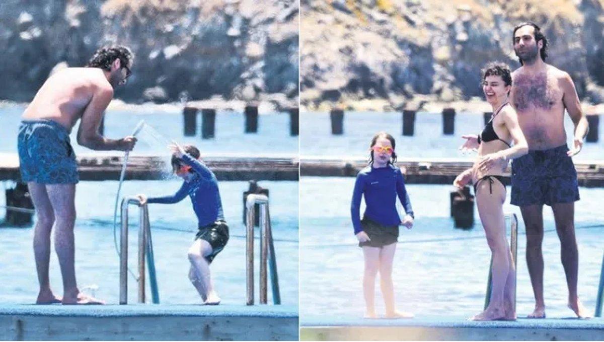 Hande Ataizi, sevgilisiyle tatilde