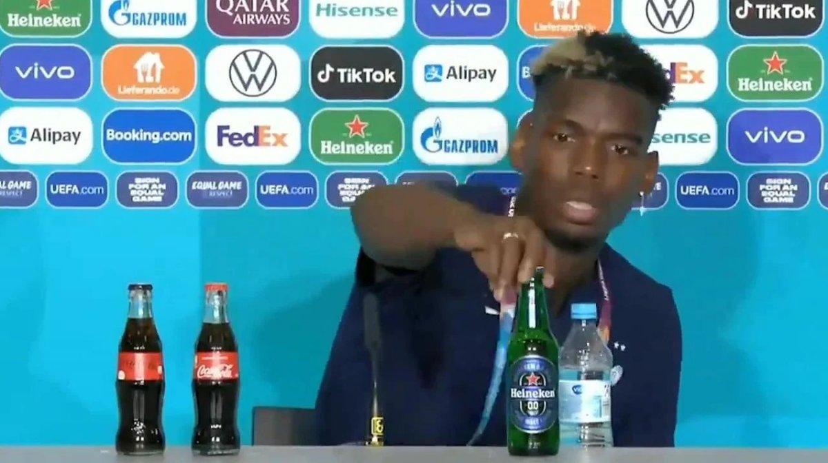 UEFA, EURO 2020'de Müslüman futbolcuların önüne bira şişesi koymayacak