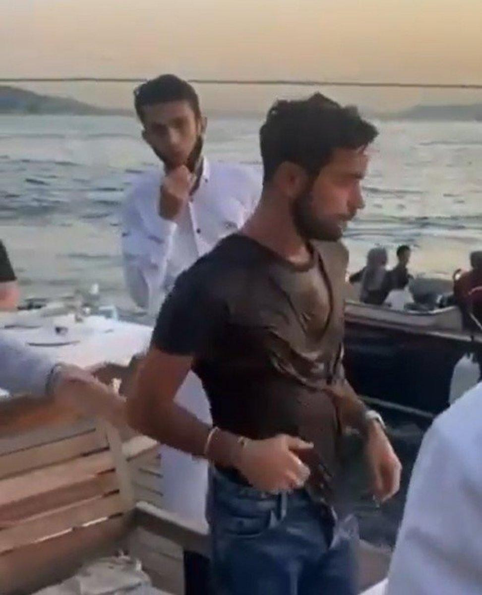 Şevval Şahin'in eski sevgilisi Marcus Aral, Kerem Kamışlı'yı denize attı