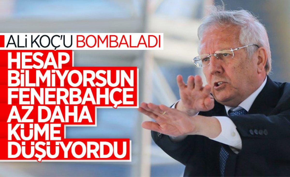 Sadettin Saran'dan Aziz Yıldırım'a tepki