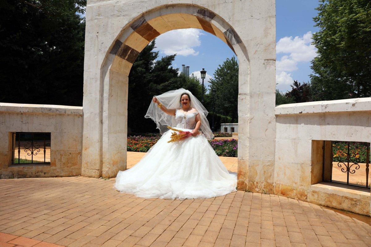 Gaziantep'te down sendromlu Tuğba'nın mutluluğu