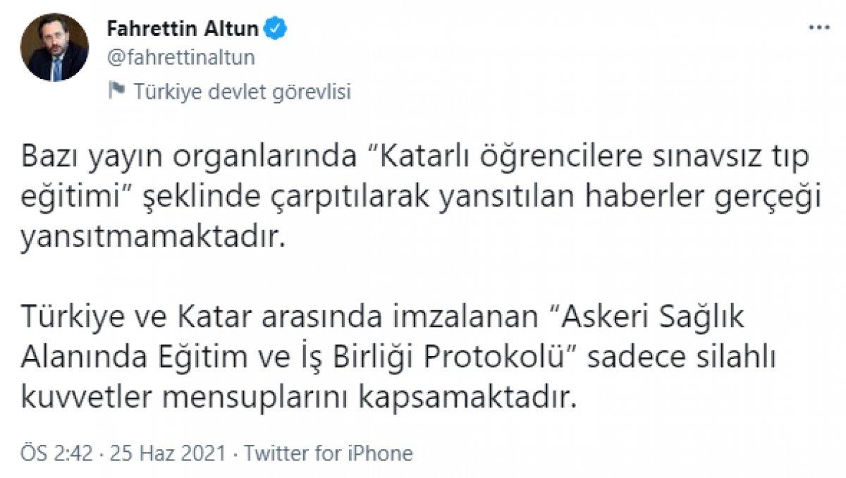 Katar Türkiye'de sınavsız öğrenci okutacak iddiası yalan çıktı