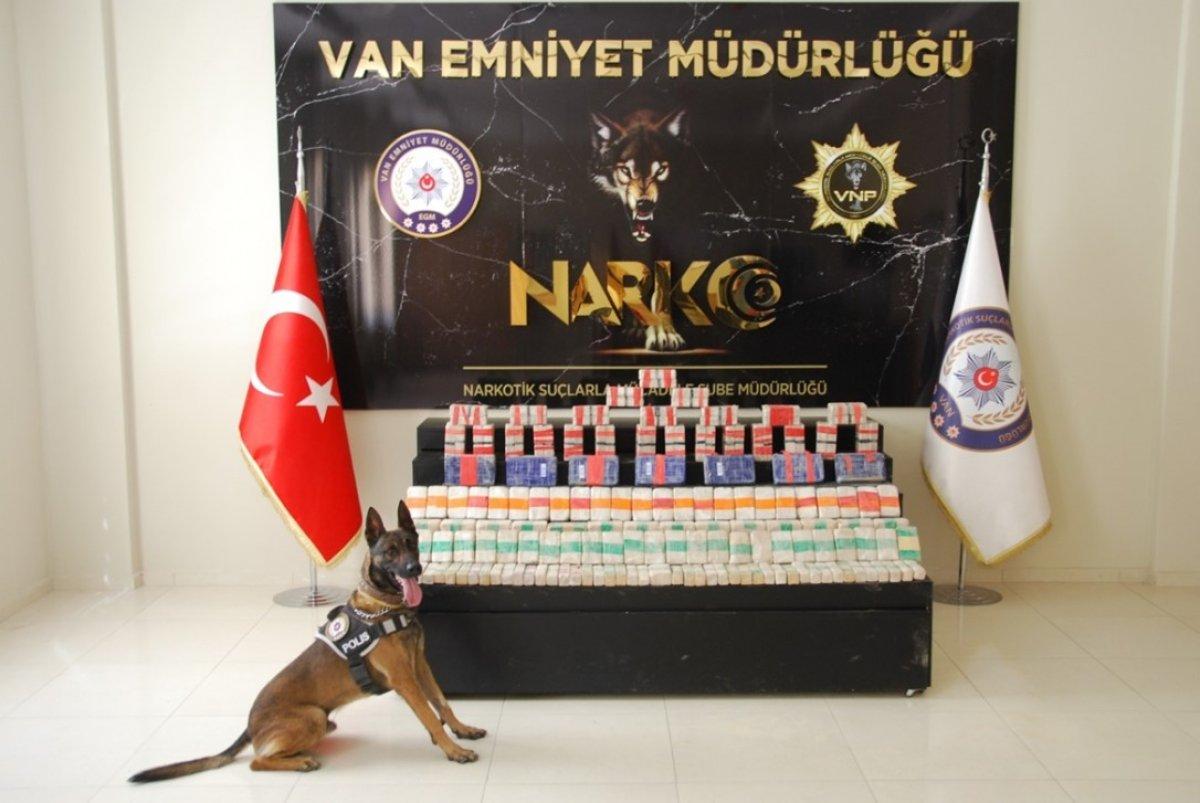 Van'da 205 kilo 240 gram eroin ele geçirildi