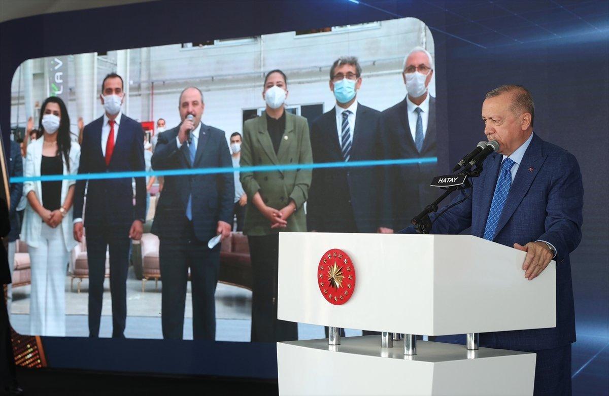 Cumhurbaşkanı Erdoğan, Hatay’da toplu açılış törenine katıldı