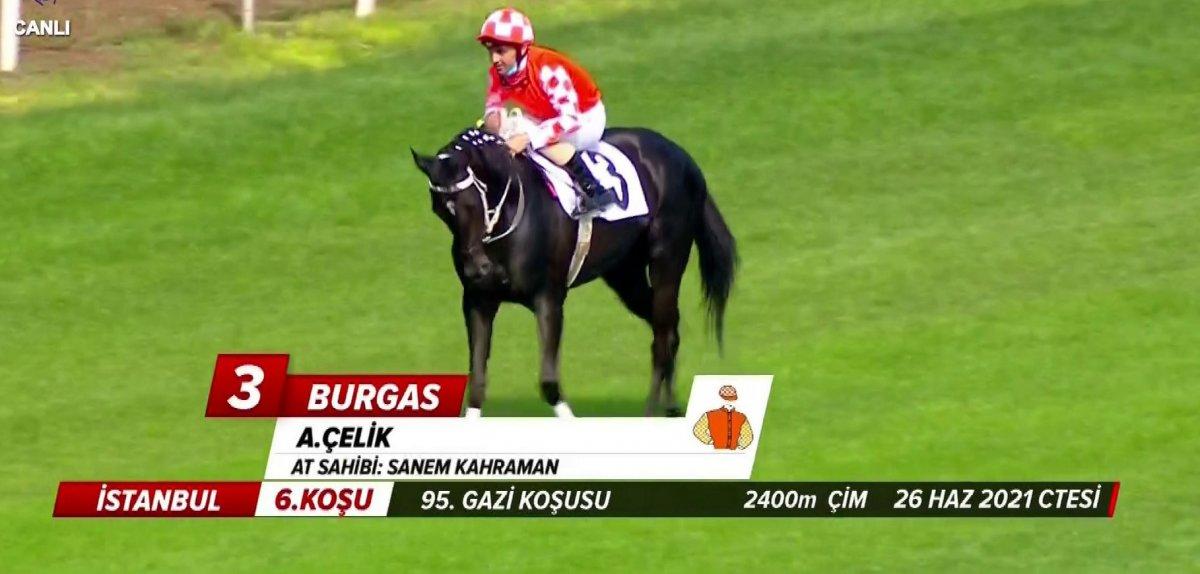 95. Gazi Koşusu'nu Burgas kazandı