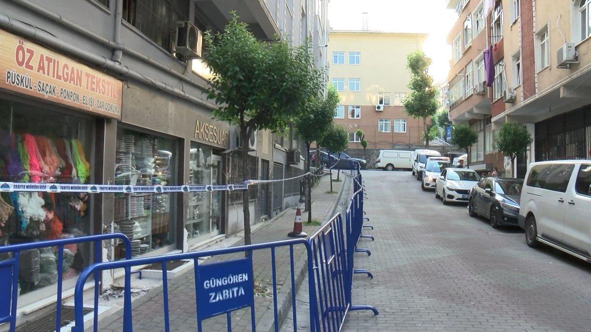 Güngören'de mühürlenen binanın yıkılmasına karar verildi