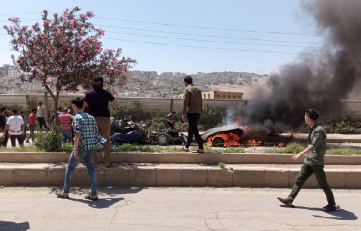 Afrin’de bombalı araç sivilleri hedef aldı