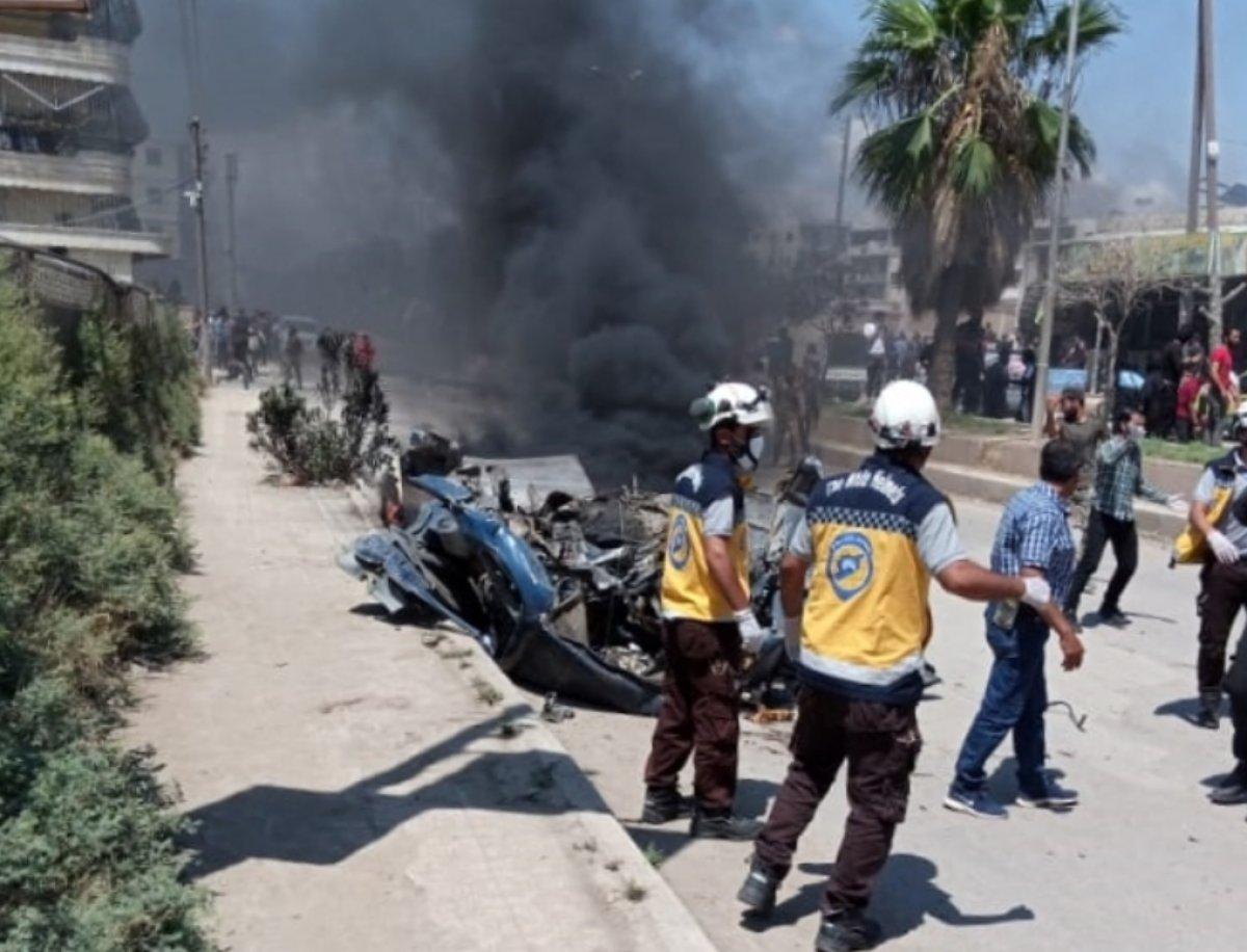 Afrin’de bombalı araç sivilleri hedef aldı