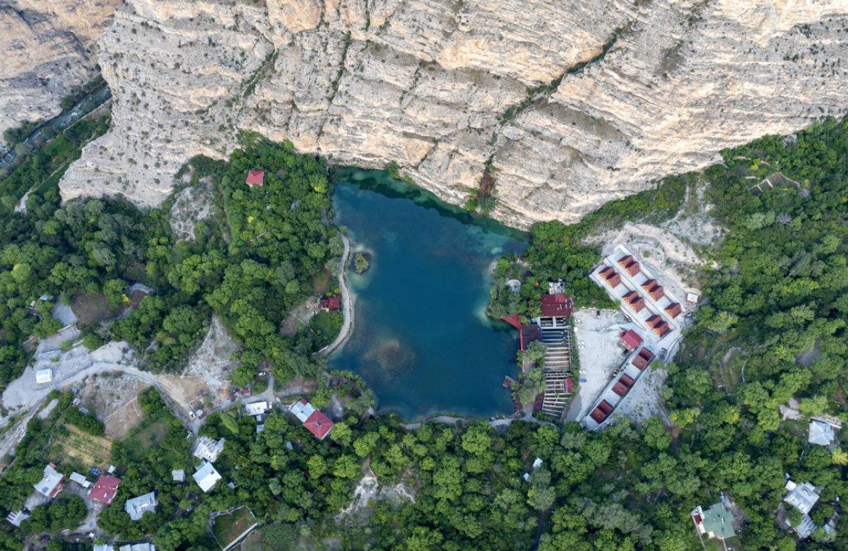 Tortum Şelalesi'nin çevresi yenilendi, ziyaretçilerini bekliyor