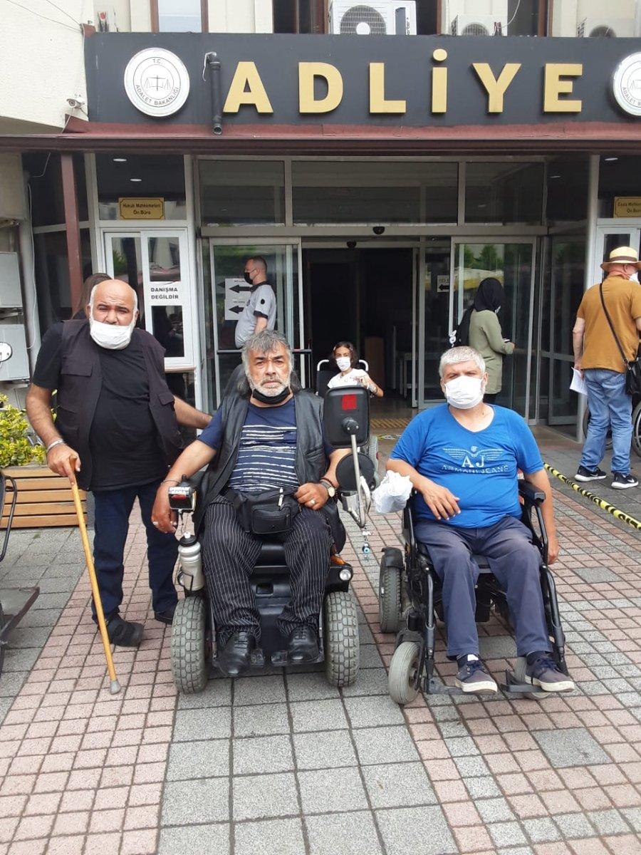 Beykoz’da engellilerin darbedilme anları kamerada