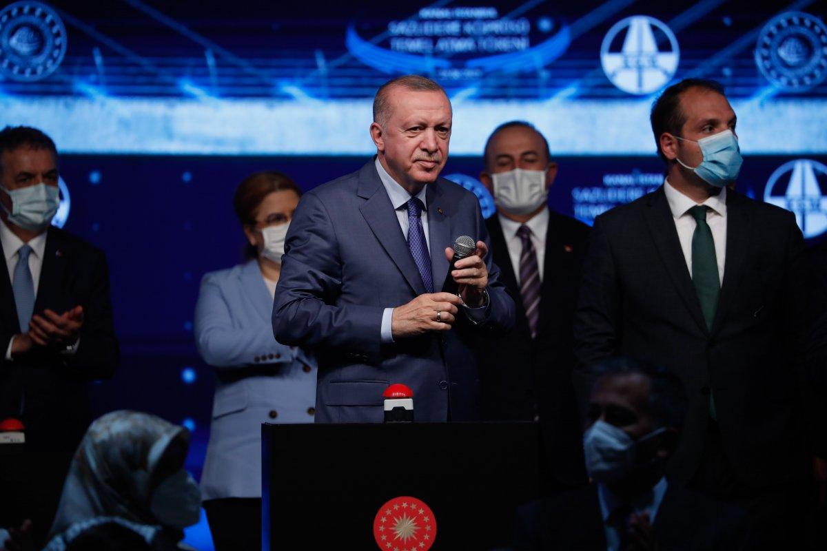 Cumhurbaşkanı Erdoğan: Kanal İstanbul şehrin geleceğini kurtaracak