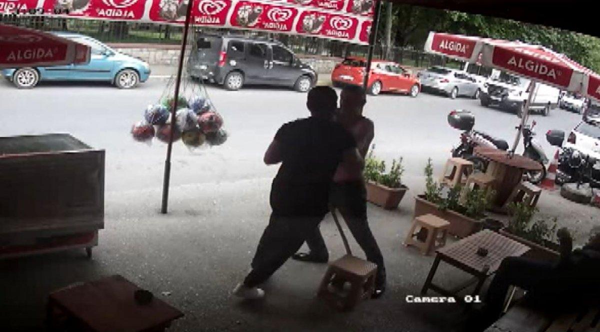 Beykoz’da engellilerin darbedilme anları kamerada