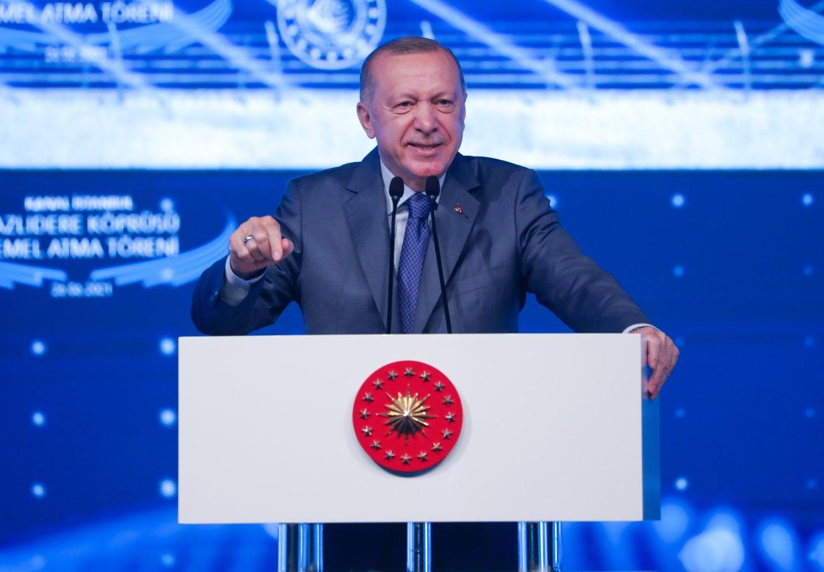 Cumhurbaşkanı Erdoğan: Kanal İstanbul şehrin geleceğini kurtaracak