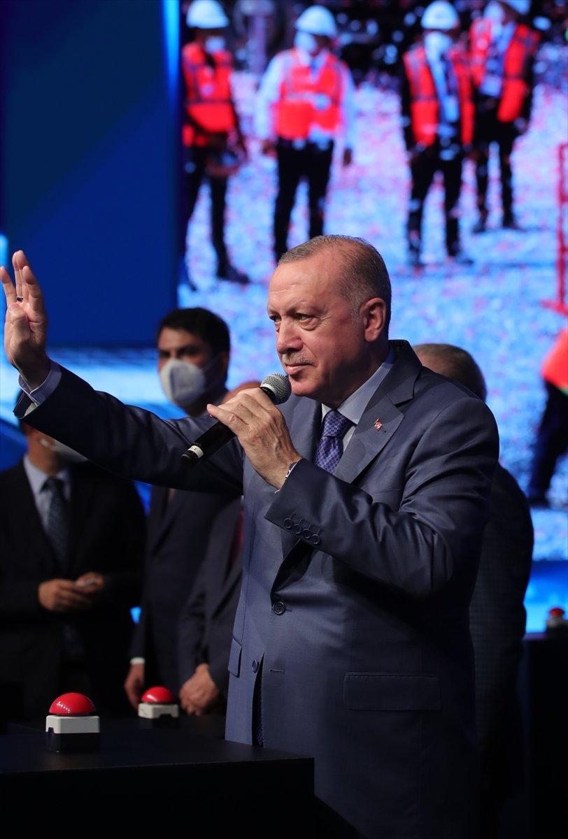 Kanal İstanbul Sazlıdere Köprüsü'nün temeli atıldı