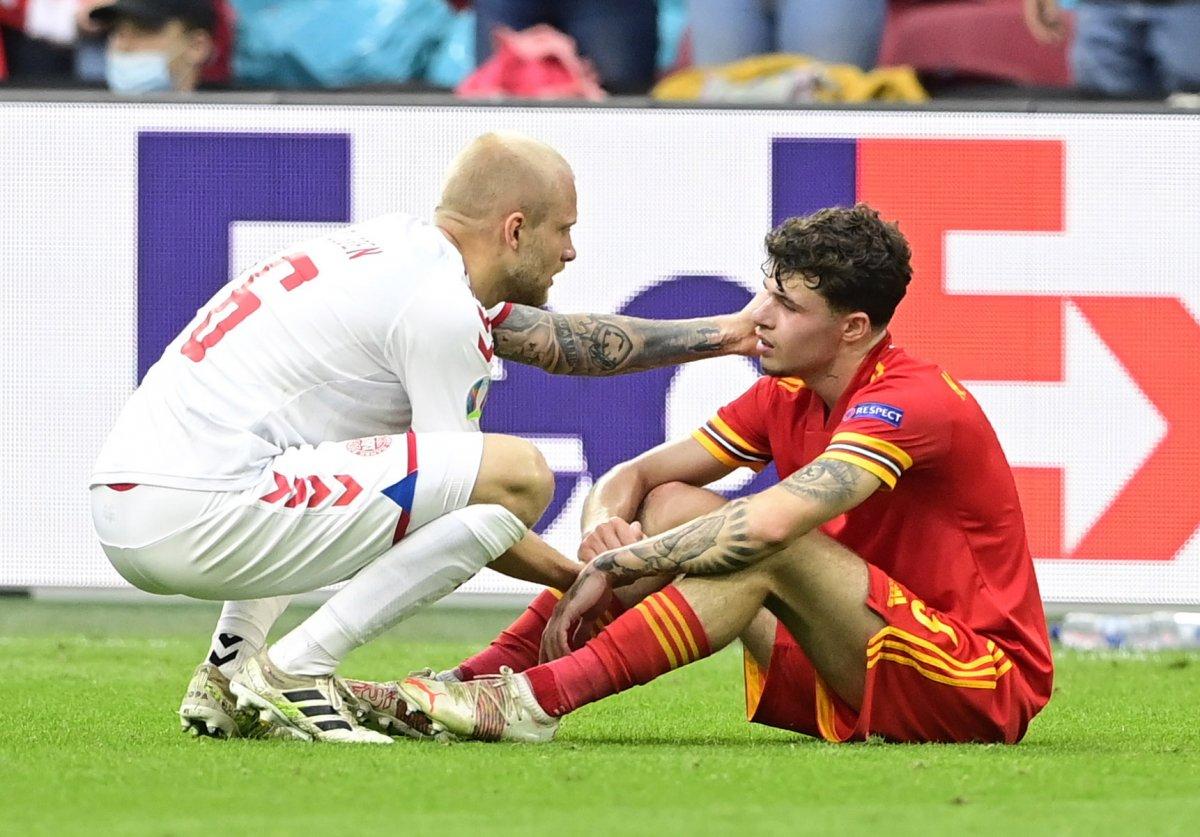 Danimarka, Galler'i yenip, çeyrek finale çıktı