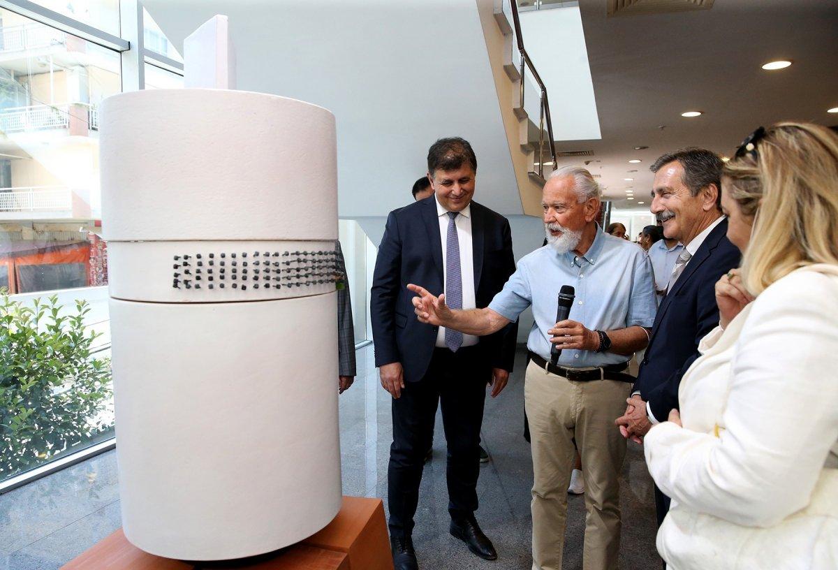 CHP'li belediyelerden ortaklaşa heykel açılışı