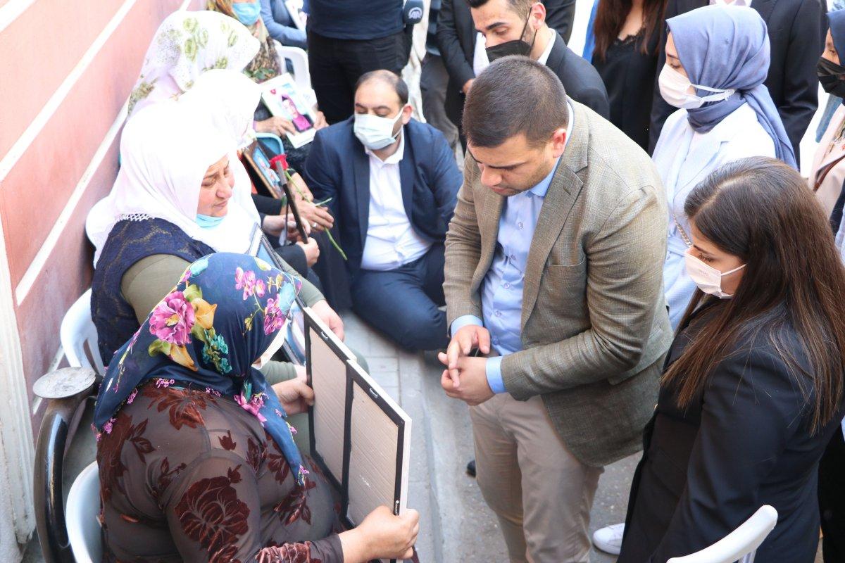 Evlat nöbetine, 663’üncü gününde bir aile daha katıldı