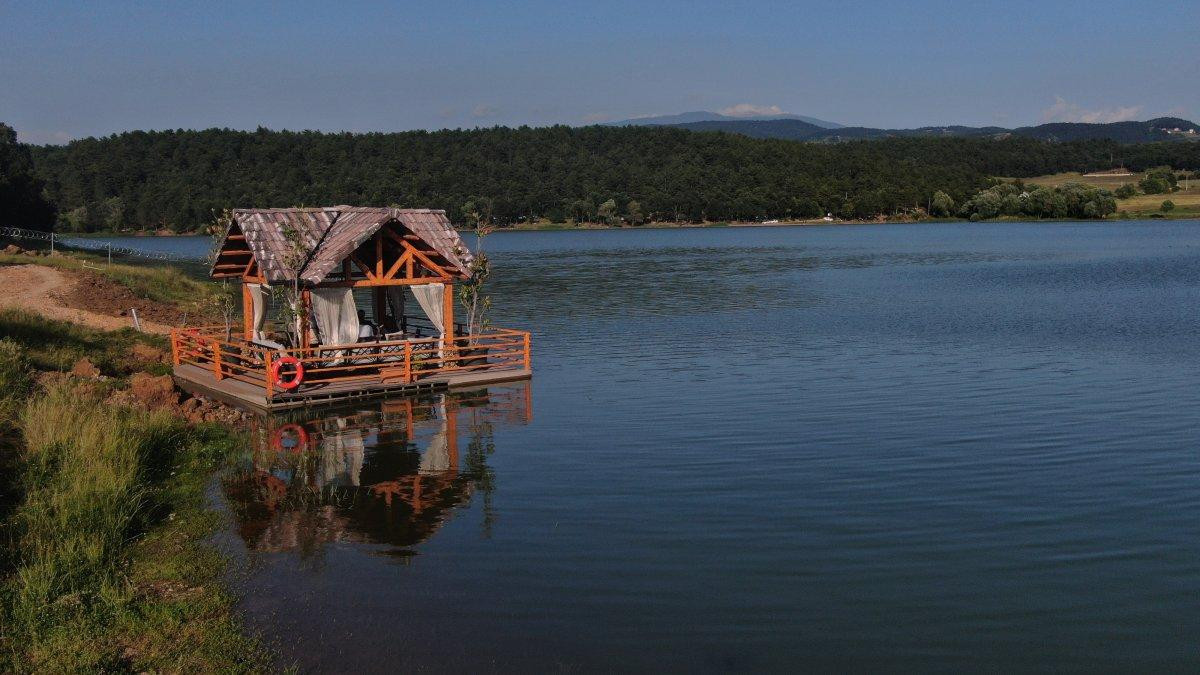 Dağyenice Göleti'nde yeni turizm tesisi