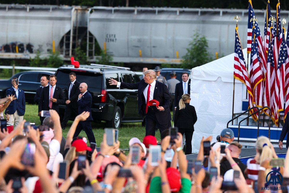Trump aylar sonra ilk kez Ohio'da miting düzenledi: Amerika'yı geri alacağız