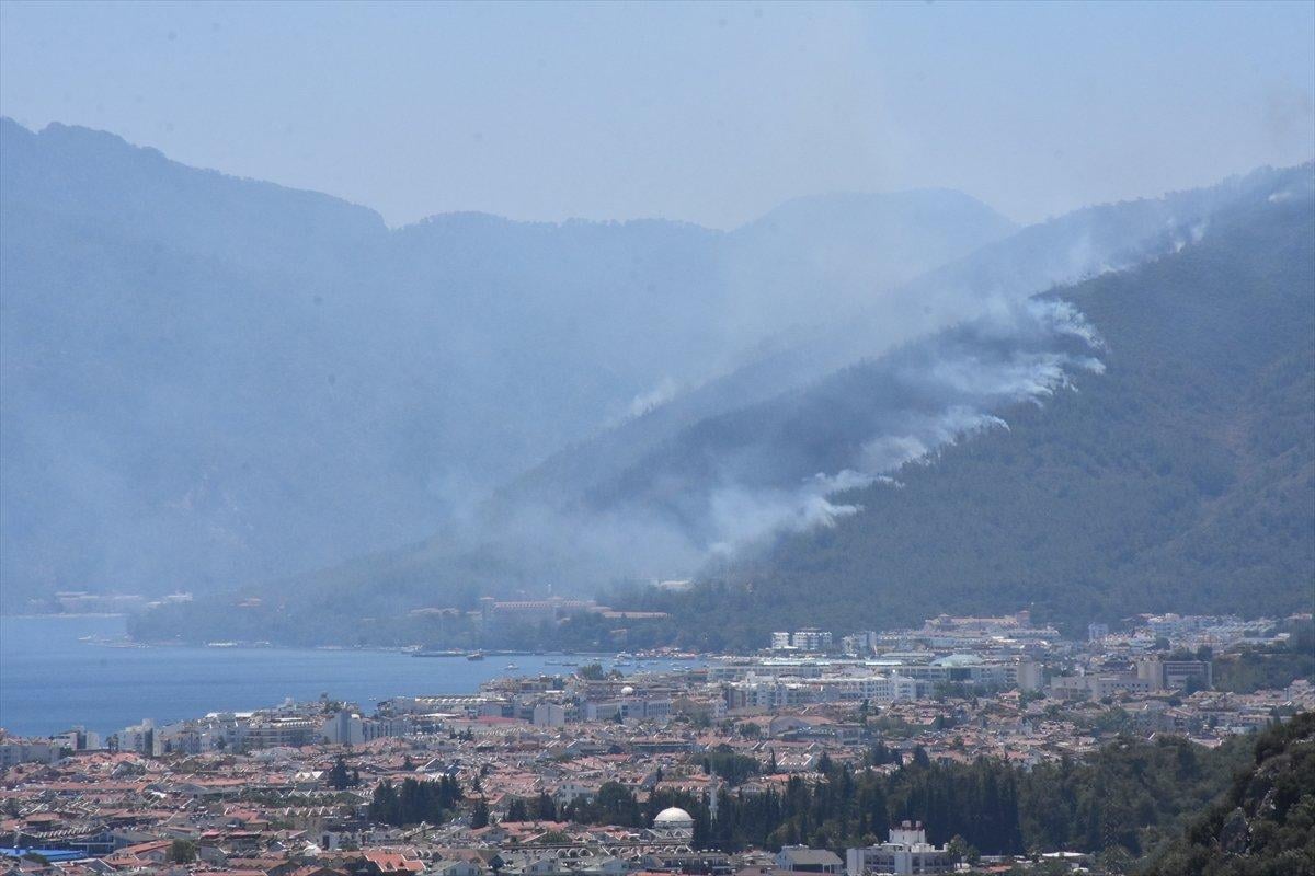 Marmaris'te şehit olan orman görevlisinin arkadaşları gözyaşı döktü