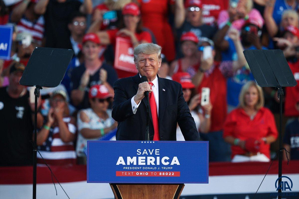 Trump aylar sonra ilk kez Ohio'da miting düzenledi: Amerika'yı geri alacağız
