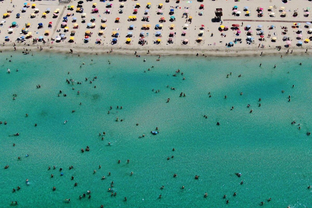 Çeşme'deki tesisler doldu