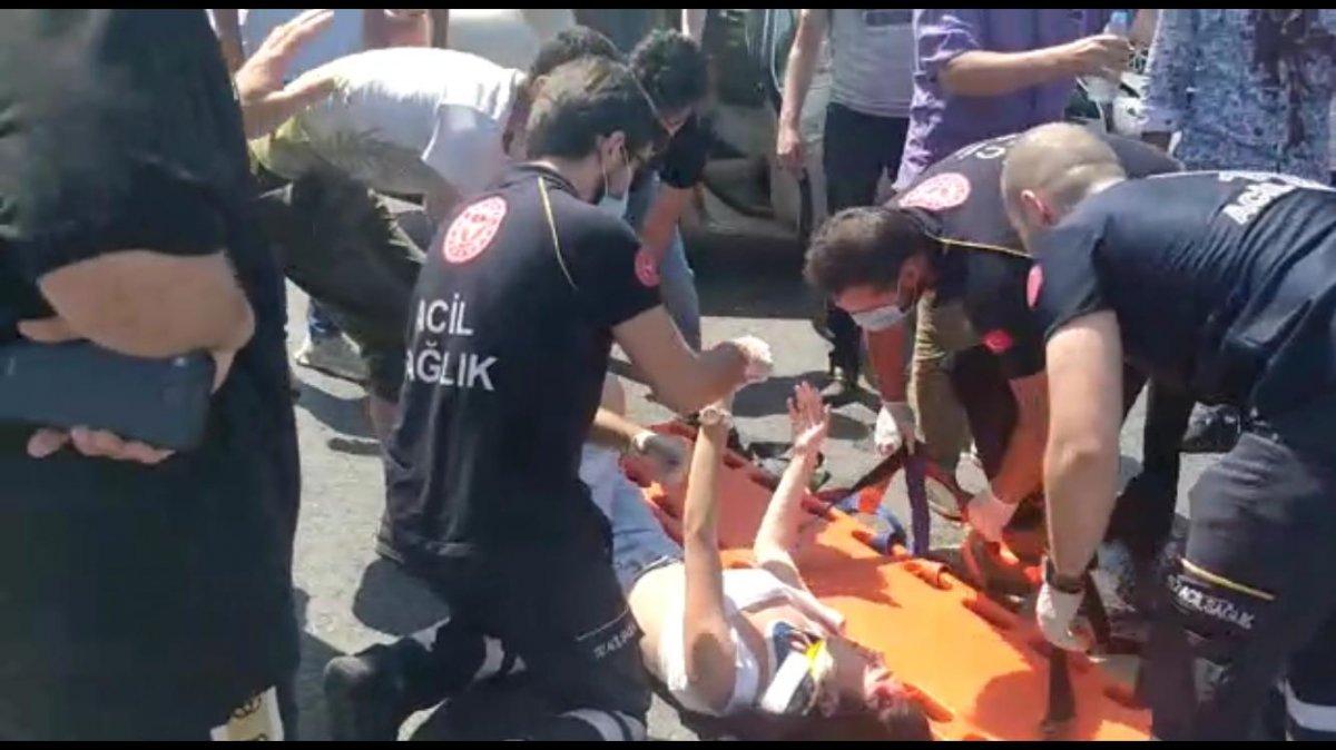 Esenyurt'ta trafik kazası: 2 yaralı