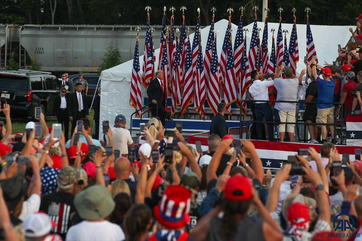 Trump aylar sonra ilk kez Ohio'da miting düzenledi: Amerika'yı geri alacağız