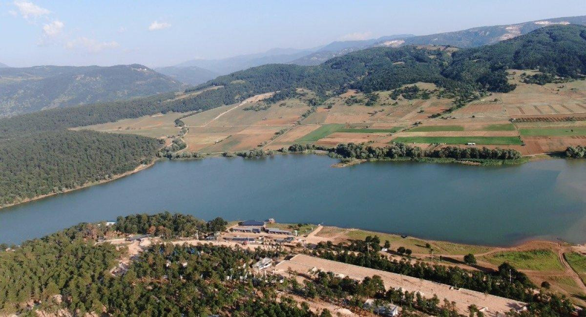 Dağyenice Göleti'nde yeni turizm tesisi
