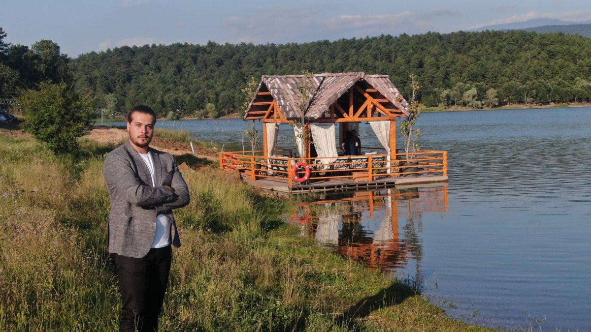 Dağyenice Göleti'nde yeni turizm tesisi
