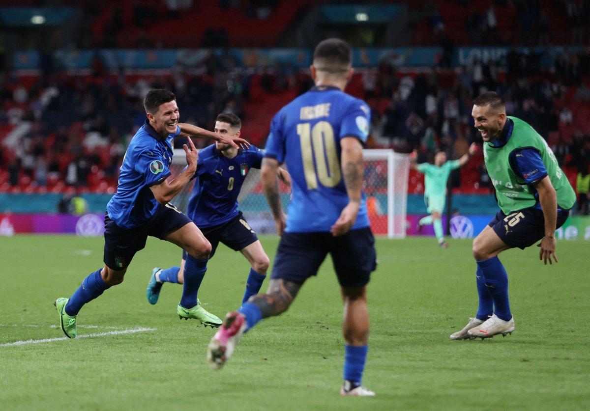 Euro 2020'de Avusturya'yı eleyen İtalya çeyrek finalde