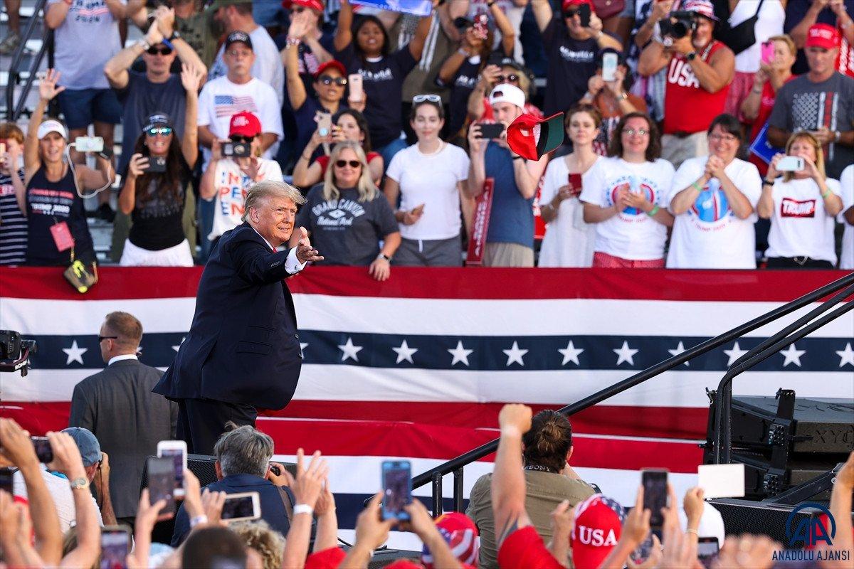 Trump aylar sonra ilk kez Ohio'da miting düzenledi: Amerika'yı geri alacağız